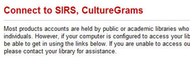 SIRS, Culture Grams Login