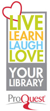 Download poster that invites users to “Live. Learn. Laugh. Love. Your Library”